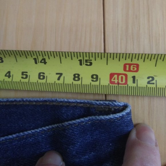 Levi's 577 low rise loose fit 16 M Miss jeans - Picture 10 of 13